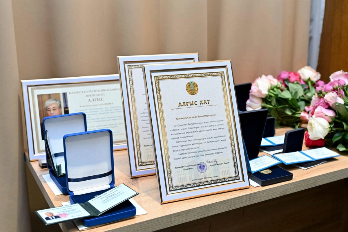 Мәдениет қызметкерлеріне мемлекеттік наградалар тапсырылды